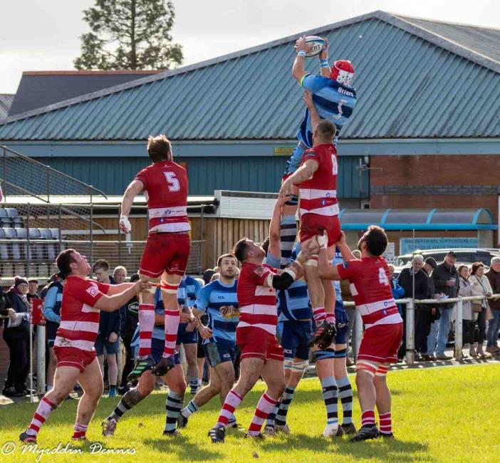 Another lineout take for Alex Jenkins